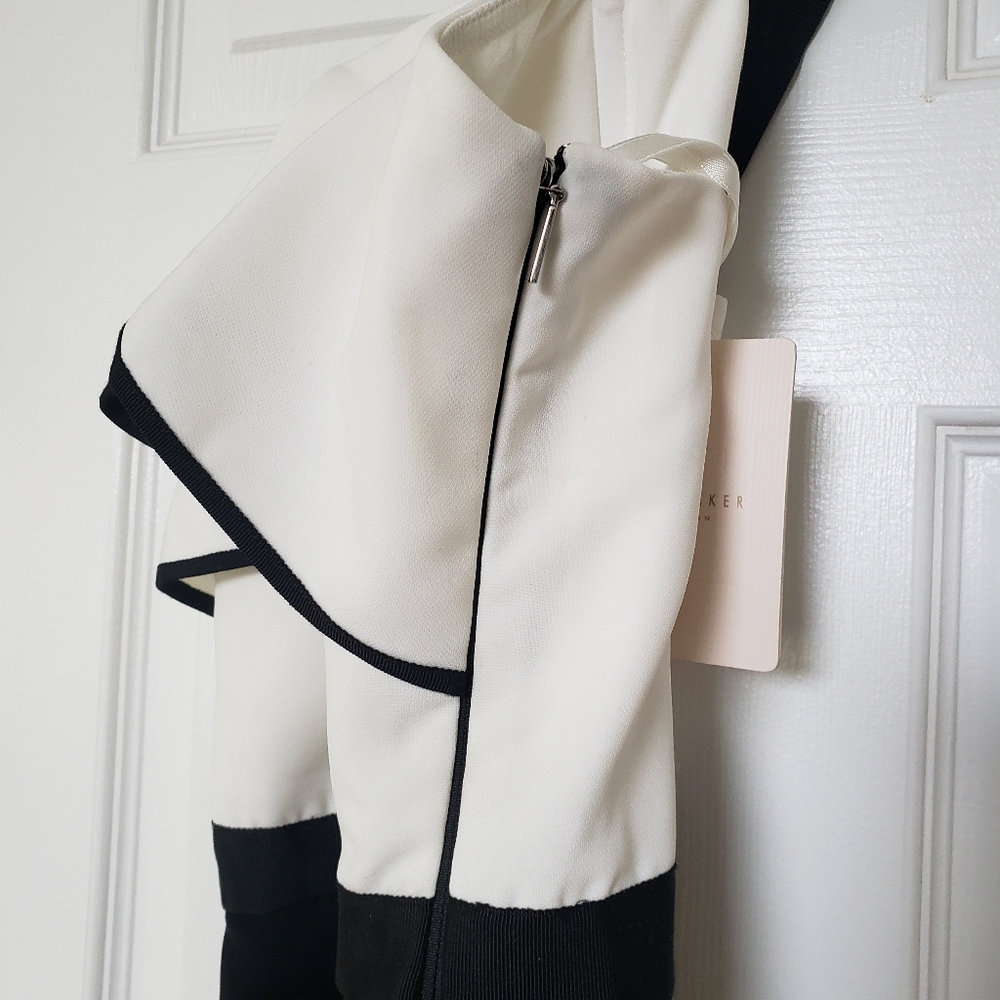 NWT Ted Baker Frill Front Bow Jumpsuit - Picture 11 of 16